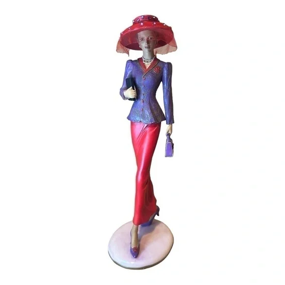 Walk Of Faith Not By Sight Woman Walking Style Fashion Elegant Figurine - Picture 2 of 8